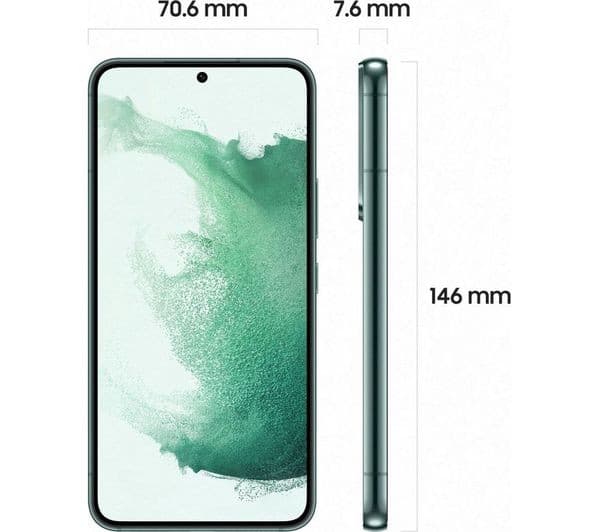 Samsung Galaxy S22 5G 128GB 8GB RAM Smartphone - Green - Image 4