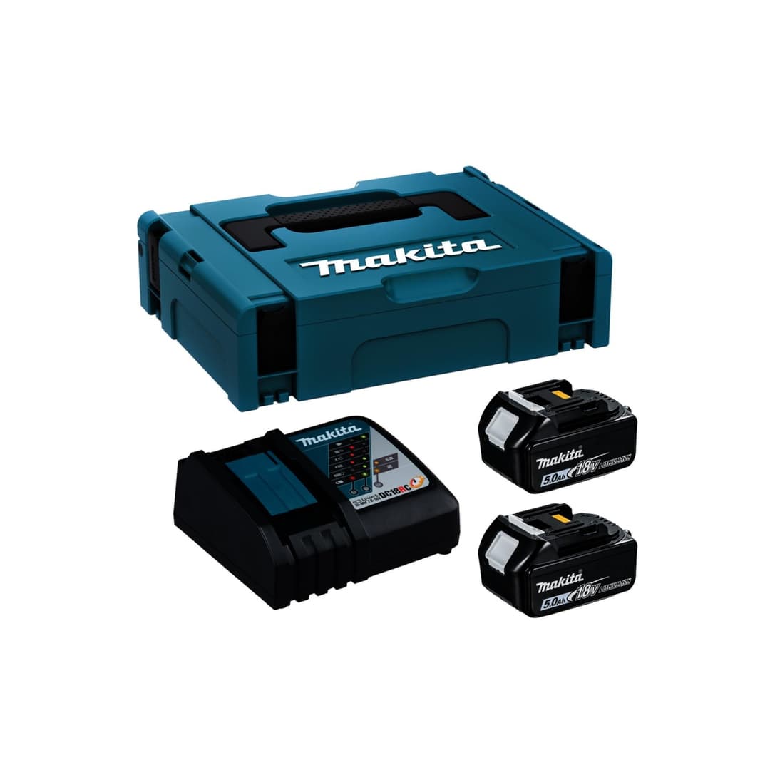 Makita 197803-2 18V Li-ion LXT Power Source Kit Supplied in a Makpac Case - Image 4