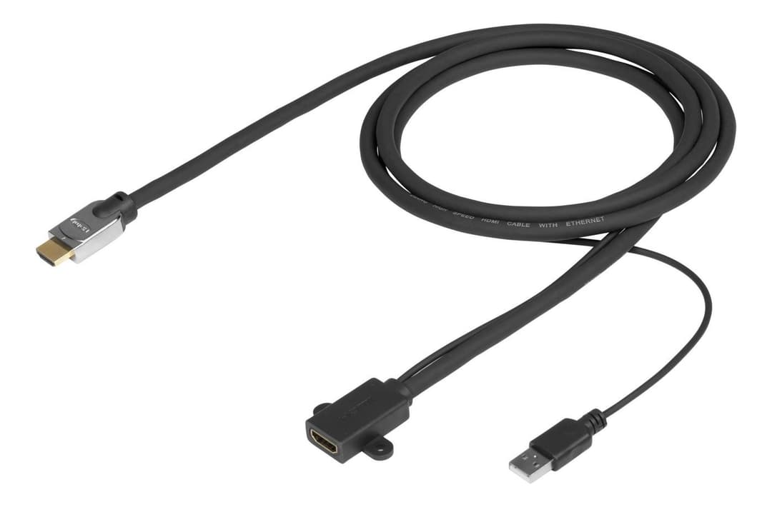 PRO HDMI MALE - FEMALE HDMI - Image 1