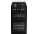 HOTPOINT HDG5GCB 50 cm Gas Cooker - Black thumbnail 1