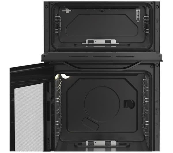 HOTPOINT HDG5GCB 50 cm Gas Cooker - Black - Image 2