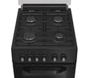 HOTPOINT HDG5GCB 50 cm Gas Cooker - Black thumbnail 3