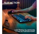 LOGITECH G915 X LIGHTSPEED TKL Gaming Keyboard Black thumbnail 3
