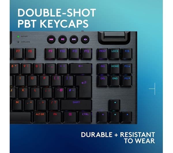 LOGITECH G915 X LIGHTSPEED TKL Gaming Keyboard Black - Image 7