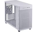 ASUS Prime AP201 Micro ATX Mini-Tower PC Case - White, Tempered Glass thumbnail 1