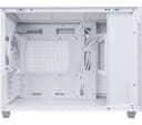 ASUS Prime AP201 Micro ATX Mini-Tower PC Case - White, Tempered Glass thumbnail 5