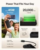 Belkin UltraCharge 45W Power Bank with Integrated USB-C Cable and Display - 20000mAh thumbnail 5