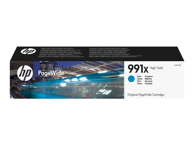 HP 991X High Yield Original PageWide Ink Cartridge (M0J90AE) - Cyan - Image 1