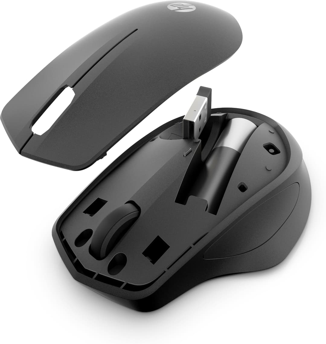 HP 285 3 Buttons Wheel Scrolling Ambidextrous Optical Wireless Mouse - Image 3