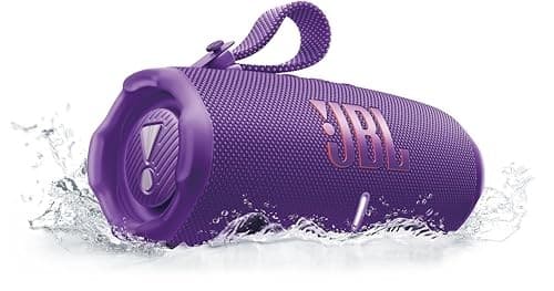 JBL Charge 6 Portable Bluetooth Speaker - Purple - Image 7