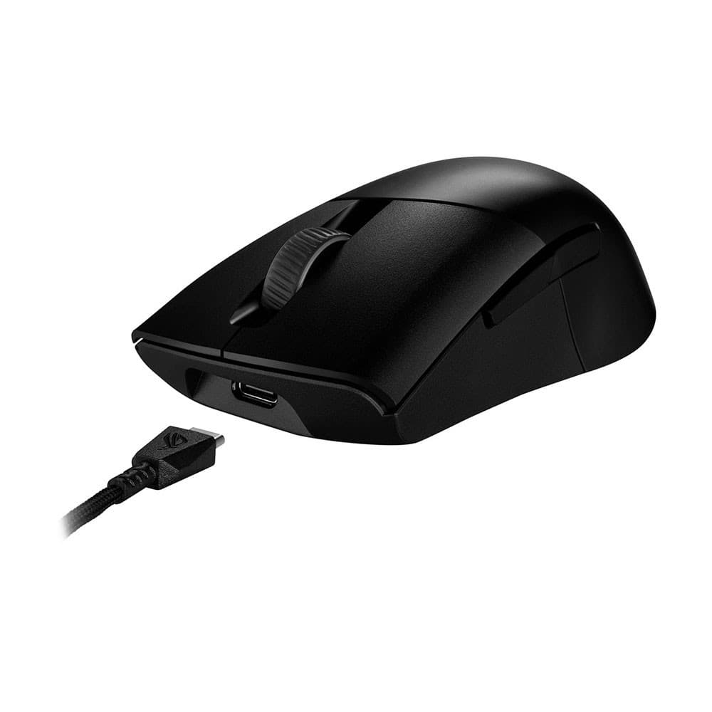 ASUS ROG Keris Wireless AimPoint Optical Hybrid Gaming Mouse Black - 90MP02V0-BMUA00 - Image 4