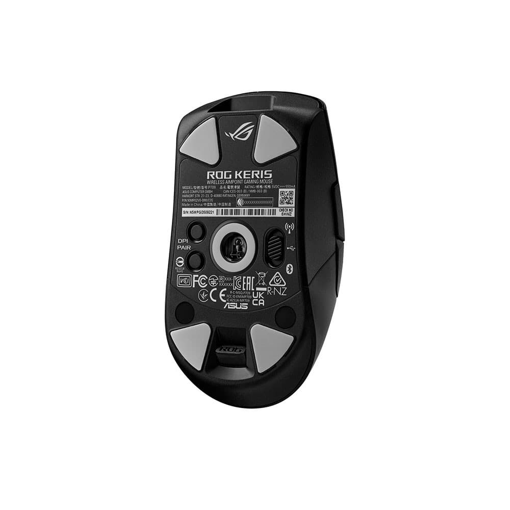 ASUS ROG Keris Wireless AimPoint Optical Hybrid Gaming Mouse Black - 90MP02V0-BMUA00 - Image 6