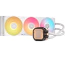CORSAIR iCUE LINK TITAN 360 RX LCD 360 mm Liquid CPU Cooler - RGB LED, White thumbnail 1