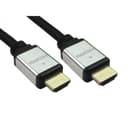 Xclio Cable trenzado HDMI 2.1 plateado/negro M/M negro thumbnail 1