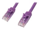 StarTech CAT6 Ethernet Patch Cable 2m Purple thumbnail 3