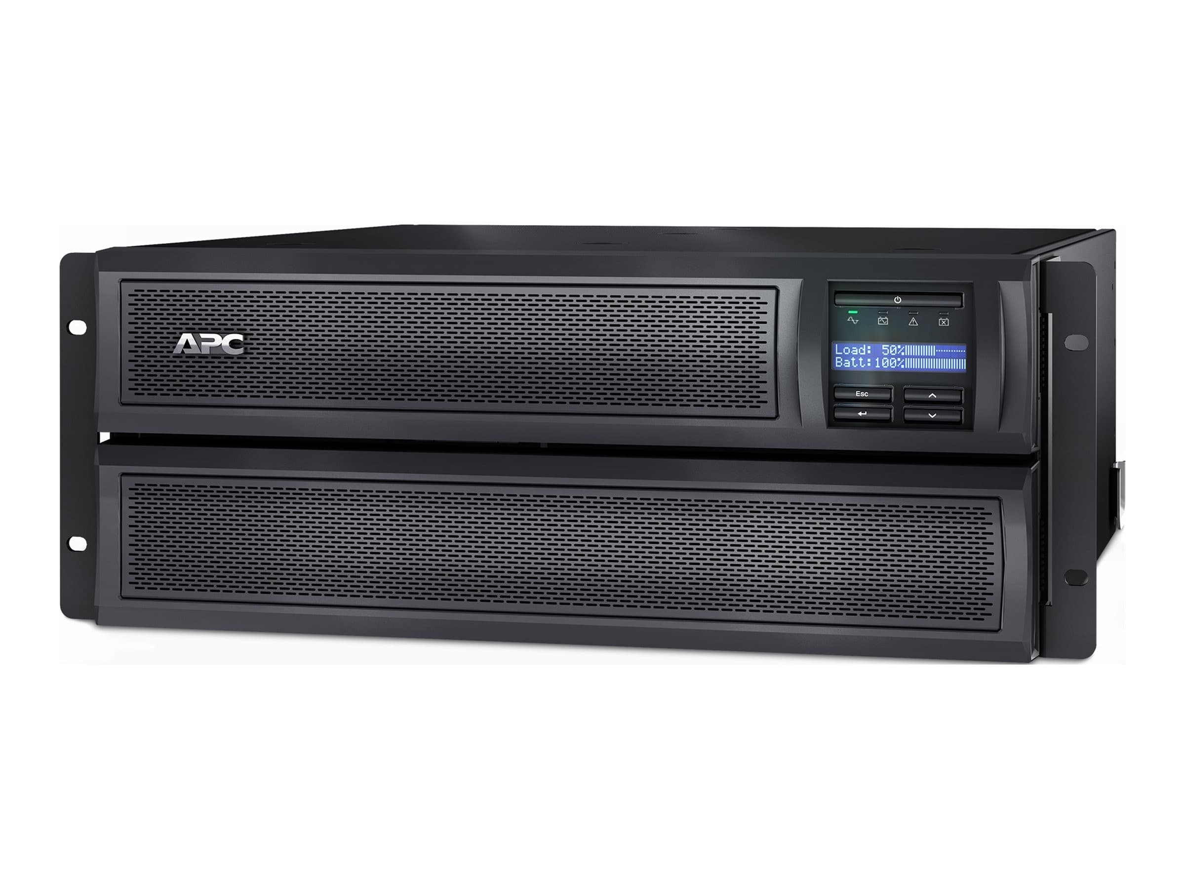 APC Smart-UPS X 2200 Rack/Tower LCD - UPS - 1980 Watt - 2200 VA - with APC UPS Network Management Card