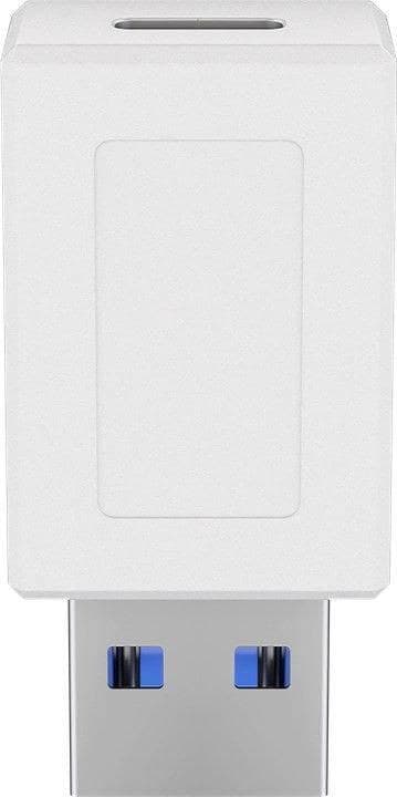 MicroConnect USB3.0ACFW USB 3.0 A Male to USB-C Female Adapter, 5Gbps, White - Image 1