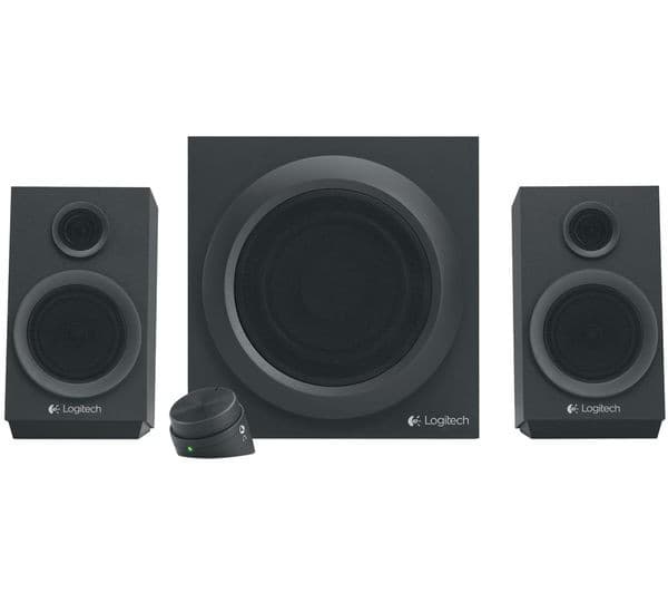 LOGITECH Z333 Multimedia 2.1 PC Speakers - Image 1