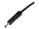 StarTech USB to 3.4mm Power Cable Black thumbnail 1