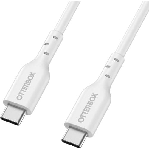 OtterBox Standard 1M USB-C to USB-C PD Fast Charge Cable, White - Image 5