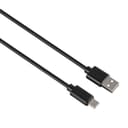 Hama 00200907 USB-A to USB-C Cable, USB 2.0, 0.9 m, Black thumbnail 1