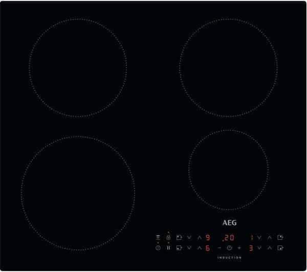 AEG 5000 IKX64301CB 59 cm Electric Induction Hob - Black - Image 1
