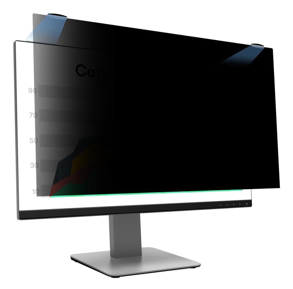 3M Privacy Filter for 23.8in Full Screen Monitor with COMPLY Magnetic Attach, 16:9, PF238W9EM - Image 1