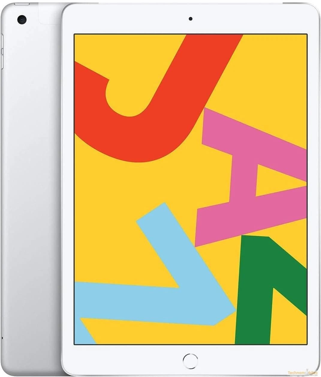 Apple iPad 7 Gen (10.2-inch, Wi-Fi + Cellular, 32GB) 2018-19 Silver