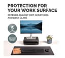 Fellowes Breyta Desk Mat 800 x 400 mm - Black thumbnail 4