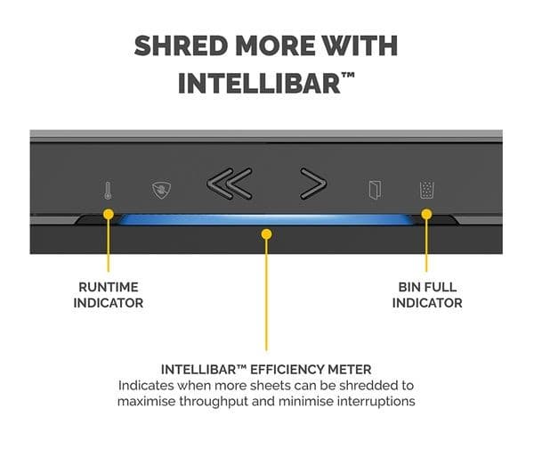 FELLOWES Powershred LX220 Mini Cut Paper Shredder - Image 7