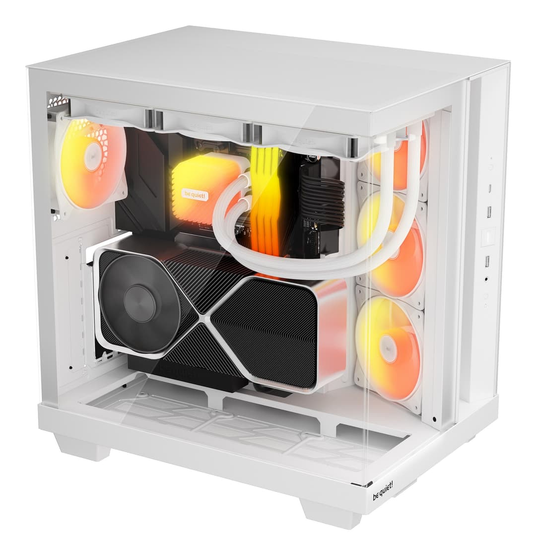 be quiet! Light Base 500 LX White Midi Tower - Image 3