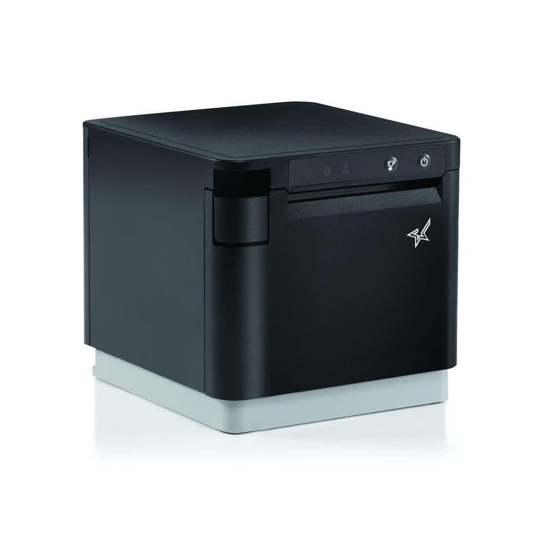 Star Micronics mC-Print3 MCP31CI BK E+U 80mm Thermal Receipt Printer - USB-C, Ethernet, USB-A Hub, CloudPRNT, Black, EU/UK, PSU Included - Image 1