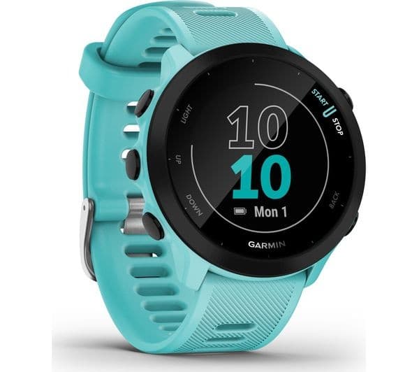 Garmin Forerunner 55 GPS Smartwatch Aqua