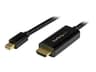STARTECH Mini DisplayPort to HDMI Cable Black