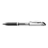 EnerGel Deluxe Liquid Gel Pen  Medium Line  Capped  Metal Tip  Black Ink