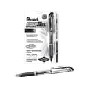 EnerGel Deluxe Liquid Gel Pen  Medium Line  Capped  Metal Tip  Black Ink thumbnail 3