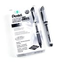 EnerGel Deluxe Liquid Gel Pen  Medium Line  Capped  Metal Tip  Black Ink thumbnail 4