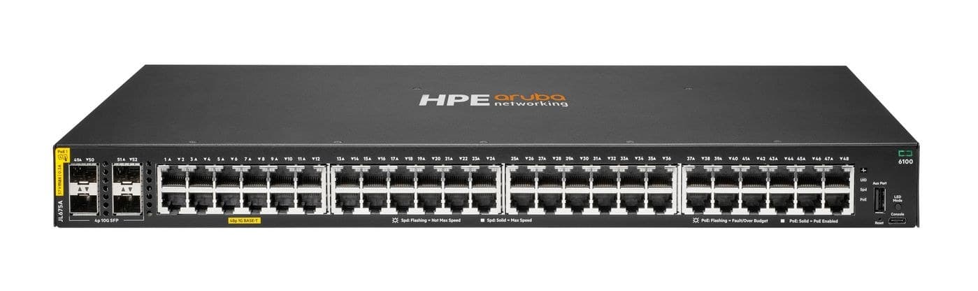 ARUBA 6100 48G CL4 4SFP+