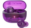 JLAB Go POP ANC Wireless Bluetooth Noise-Cancelling Earbuds - Transparent Purple thumbnail 1