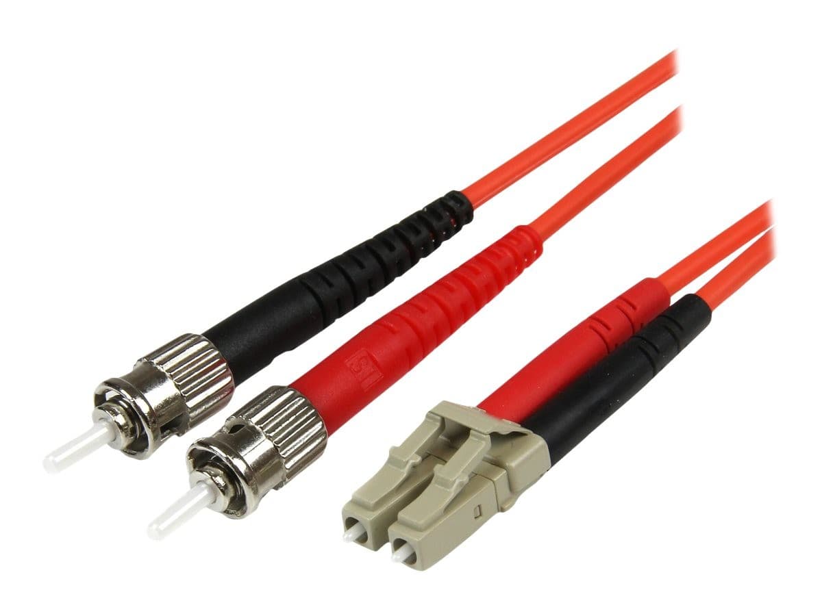 StarTech 50FIBLCST5 5m LC/ST Fiber Patch Cable Orange