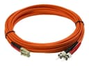 StarTech 50FIBLCST5 5m LC/ST Fiber Patch Cable Orange thumbnail 2