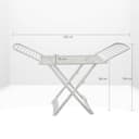 Vileda Solar Plastic Clothes Airer - White thumbnail 3