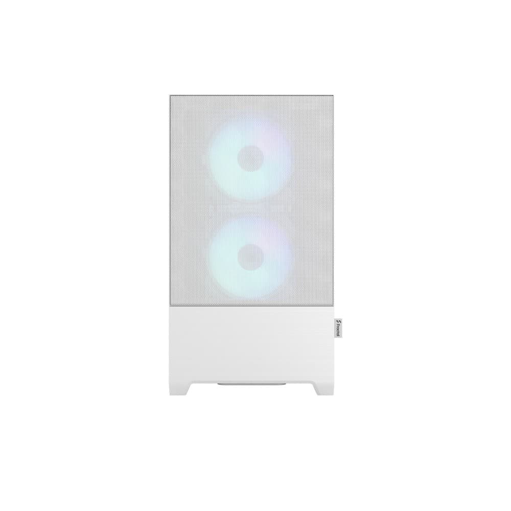 Fractal Design Pop Mini Air RGB Clear Tint Tempered Glass Micro-ATX Mini Tower PC Case - White - Image 2