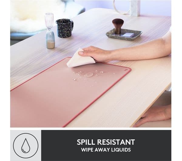 Logitech Studio Series Mouse Mat Extra Large - Darker Rose - Image 3