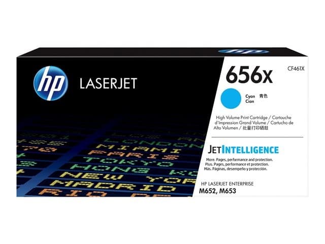 HP 656X - High Yield - cyan - original - LaserJet - toner cartridge (CF461X) - Image 5