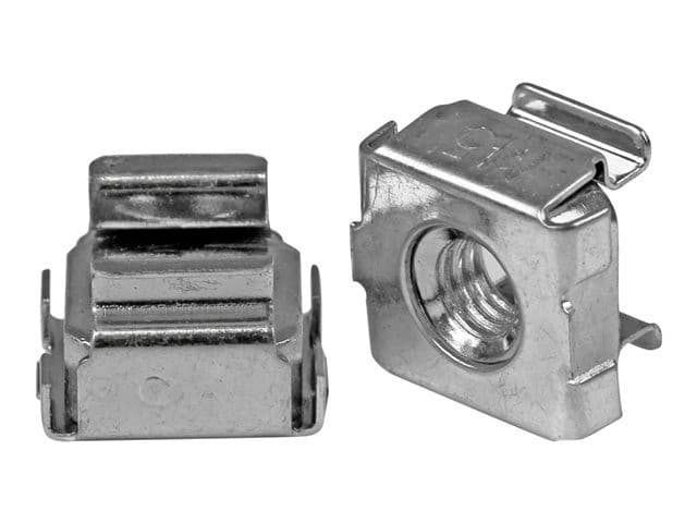 StarTech.com 50 Pkg M5 Cage Nuts for Server Rack Cabinets - M5 cage nuts - Rack cage nuts - cage nuts (CABCAGENUTS) - rack nuts