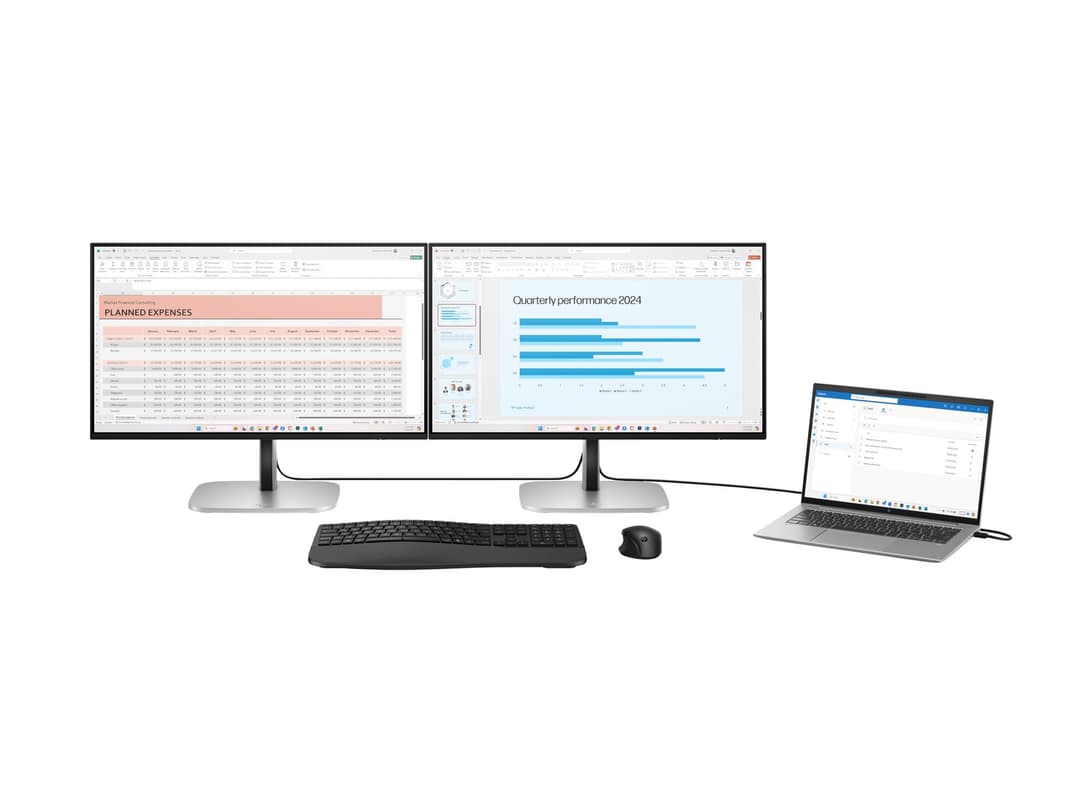 HP 524pu Series 5 Pro 24" Full HD Monitor - Image 1