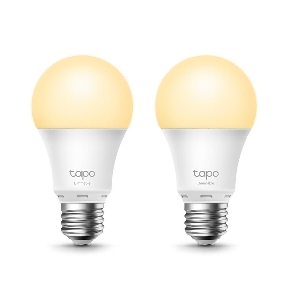 TP-Link Tapo Dimmable Smart Light Bulb, 2-Pack - Image 1
