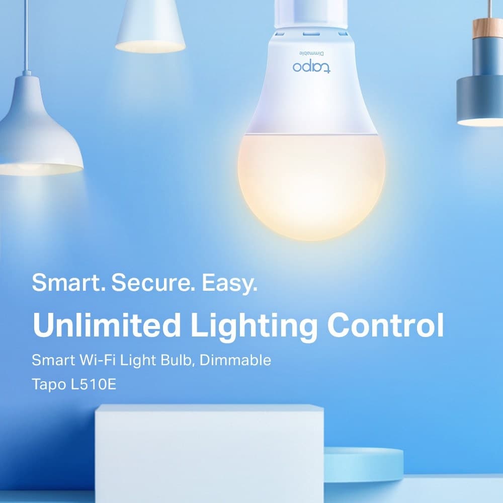 TP-Link Tapo Dimmable Smart Light Bulb, 2-Pack - Image 2