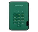 ISTORAGE diskAshur2 Portable Hard Drive - 500 GB, Green thumbnail 1